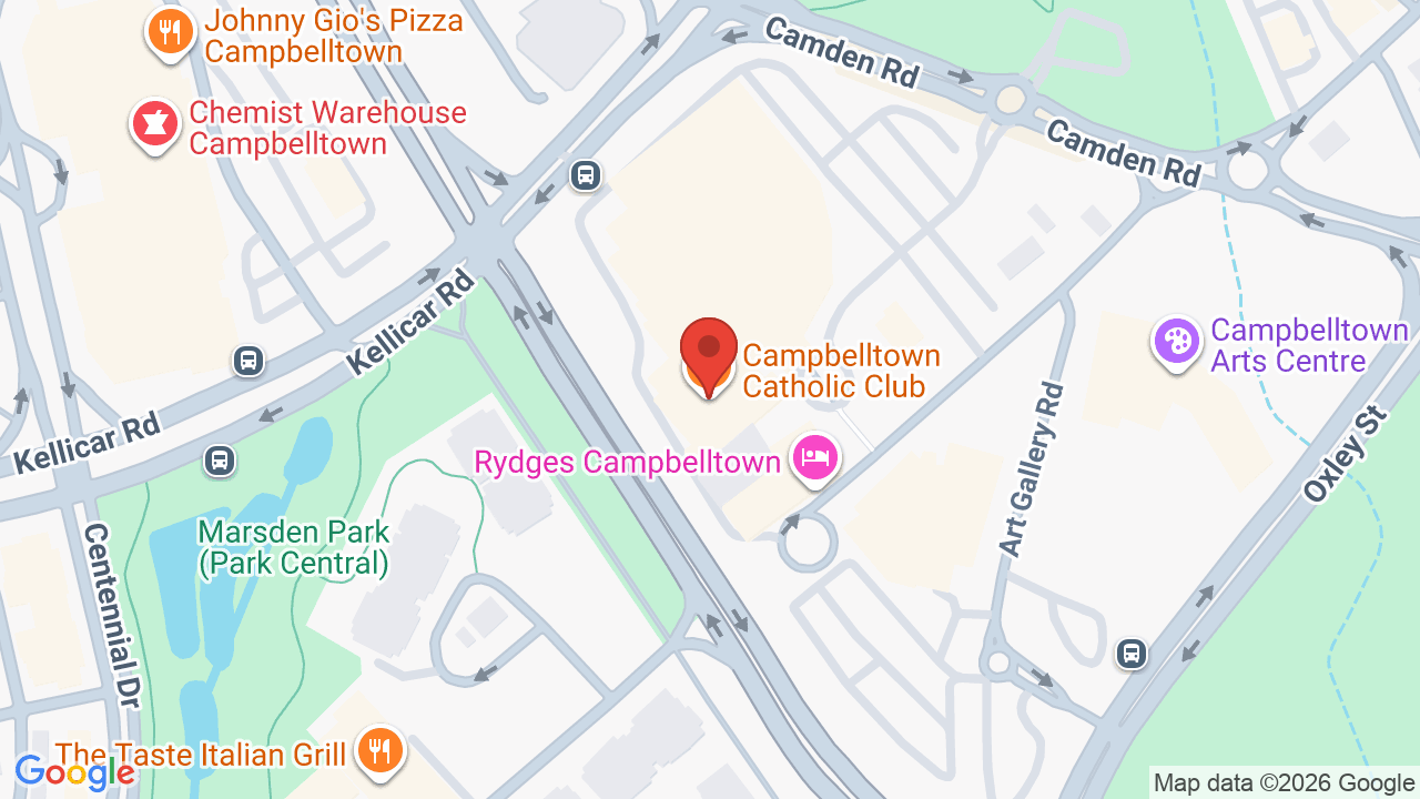 Campbelltown Catholic Club, Camden Road, Campbelltown NSW, Australia